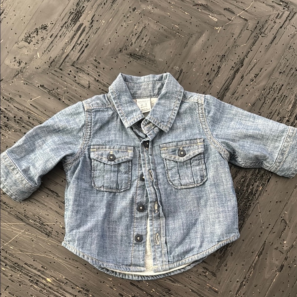 Baby GAP Blue Jean shirt/jacket 

Classic Denim Style